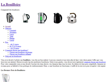 Tablet Screenshot of labouilloire.com